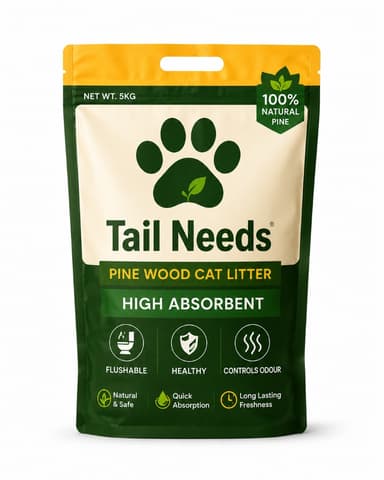 10kg TailNeeds Pine Wood Litter Bag